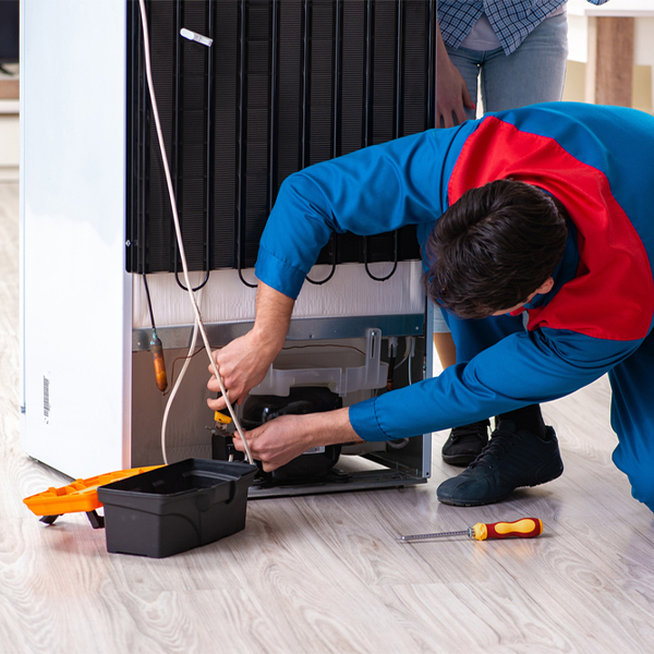 how long does it usually take to repair a refrigerator in Haring